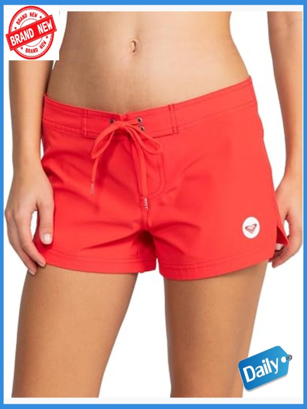 Women's Board Shorts Quick Dry UPF 50+ 2" Inseam Swim Bottoms Athletic Fit